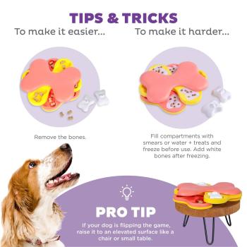 Nina Ottosson Dog Tornado Small Pink/Gelb